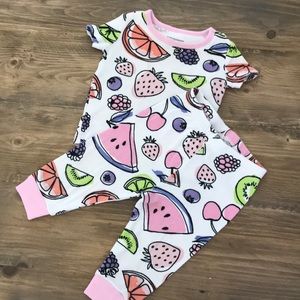 Tropical Fruit Pajamas